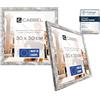 CABBEL confezione doppia (set di 2) cornice per foto 30x30 cm, betulla, robusta cornice in legno MDF, plexiglass