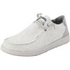 Skechers Melson NELA Slip-On Uomo, Rete Grigia, 43 EU