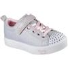 Skechers Ragazza Heart Steps-Shimmer Sweetie Basket, Grigio Rosa, 1.5 Little Kid, Grigio Rosa, 1.5 Little Kid