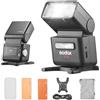 Godox iT32 TTL Flash per Fotocamera 2.4G HSS 1/8000s GN18 Flash con Diffusore Magnetico,Flash per Fotocamera iT32 Compatibile con Fotocamere Canon, Nikon, Sony, Fujifilm e Olympus