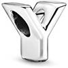 PANDORA Ciondolo in argento con lettera Y