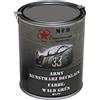 MFH Army - Vernice opaca, barattolo da 1 l, colore: Verde (verde forestale)