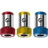 The Lord of the Tools 3pcs Anello Magnetico Vite Magnetizzatore Rimovibile Cacciavite Anello Lega Cacciavite Bit Magnetizer Anello Vite Catcher Holder per 1/4 6.35mm Doppia Estremità Bit