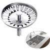 AONAT Tappo filtro per Lavello da Cucina, tappo di scarico per filtro addensato da cucina in acciaio inossidabile, Filtro per Lavello Cucina - Acciaio Inox - Non si Intas (Diametro: 84 mm)