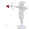 Seletti - Lampada da tavolo New antic - Bianco - Resina - Designer Uto Balmoral