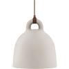 Normann Copenhagen - Sospensione Bell - Beige - Alluminio - Designer Jacob Rudbeck