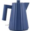 Alessi - Bollitore elettrico Plissé - Blu - Resina termoplastica - Designer Michele de Lucchi