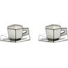 Serax - Con piattino - Set di 2 Carte Blanche - Bianco - Porcellana - Designer Annebet Philps