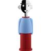 Alessi - Cavatappi Mendini - Rosso - Acciaio laminato - Designer Alessandro Mendini