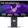 Lg Monitor Gaming 27" Quad HD Tandem OLED 280 Hz Nero UltraGear 27GX700A-B.AEU