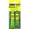 UHU 11525 Plus Adesivo Epossidico Bicomponente Trasparente 30 ml