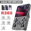 GSF ARKOS R36S Console di gioco portatile retrò Sistema Linux Lettore video con schermo IPS da 3,5 pollici Console di gioco portatile da 64 GB/128 GB