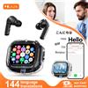 WJOY HLXZK 01 Auricolari Bluetooth V5.4 Auricolari traduttore AI OWS LCD Touch Screen Sport Cuffie wireless Suono stereo HD Lunga durata