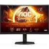 AOC Monitor AOC C27G4ZXU 27" Nero Full HD Fast-VA Curvo USB-Hub 280Hz