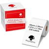 Phomemo M110/M220/M221/M200/M120/M100/M108/M150/M250/M260 Etichette autoadesive multifunzionali, 40 x 30 mm, 230 etichette per rotolo.