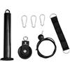 Sveltus, Kit puleggia Unisex Adulto, Nero, Taglia Unica