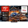 TCL 75Q8C 75-inch QD-Mini LED TV, 4K HDR Premium 4500, ZeroBorder™,Google TV (Dolby Vision IQ & Atmos, CrystGlow WHVA Panel