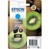 Epson kiwi singlepack cyan 202 claria premium ink