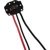Duotone Cruise male connector with cables for top plate