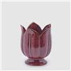 EDG Enzo De Gasperi Vaso Freaky Tulipano 19x16cm Viola Ceramica