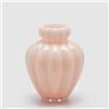 EDG Enzo De Gasperi Vaso Chignon 28x22cm Rosa in Vetro