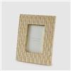 EDG Enzo De Gasperi Portafoto Cornice Foglie 24x19cm (Interno 10x15cm) Oro