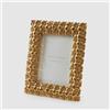 EDG Enzo De Gasperi Portafoto Cornice Fiorimix 24x19cm (Interno 13x18cm) Oro