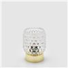 EDG Enzo De Gasperi Lampada da Tavolo Lanterna Bubbles 11x8,5cm Trasparente