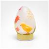 EDG Enzo De Gasperi Decorazione di Pasqua Uovo Twist con Movimento e LED 20cm Bianco