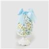 EDG Enzo De Gasperi Decorazione Uovo di Pasqua Fiocco Azzurro 20x10cm Poliresina