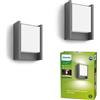 Philips Arbour lampada a parete, set da 2, LED, 8721103038111, Arbour [Lampade per Esterni > Lampade a Parete]