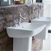 Duravit ME by Starck lavabo sospeso, 233560AC00, ME by Starck bianco satinato opaco [Lavabi > Lavabi Sospesi]