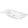 Duravit ME by Starck lavabo sospeso, 233610AC60, ME by Starck bianco satinato opaco [Lavabi > Lavabi Integrati]