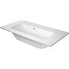 Duravit ME by Starck lavabo sospeso, 234283AC60, ME by Starck bianco satinato opaco [Lavabi > Lavabi Integrati]
