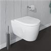 Duravit ME by Starck WC sospeso a parete DuraFix con HygieneFlush, 251809AA00, DuraFix ME by Starck bianco [WC > WC Sospesi]