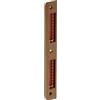 ABUS Lastra di chiusura angolare WSB170 con copertura in plastica, per porte e porte di appartamento, 170 mm x 20 mm x 8 mm, per porte DIN sinistra e destra, oro