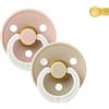 BIBS 2 Succhietti BIBS Colour Round Notturni Blush Night/Vanilla Night BIBS 6m+
