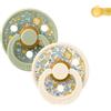 BIBS 2 Succhietti BIBS Colour Round Liberty Eloise Sage Mix Bibs Liberty