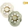 BIBS Pack 2 Succhietti BIBS Boheme Ivory/Sage BIBS