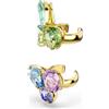 SWAROVSKI SET 2 ORECCHINI EAR CUFF GEMA, 5741585