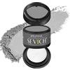 Sevich Polvere istantanea per l'attaccamento dei capelli, Quick Cover, grigio, con Puff Touch, 4 g, grigio