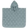 Jollein Poncho da bagno per bambini da 1 a 4 anni - Miffy Jacquard, verde mare - 100% cotone - spugna - certificato Oeko-Tex - con cappuccio - poncho da bagno per ragazze e ragazzi