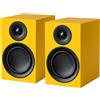 PRO-JECT SPEAKER BOX 5 E CARBON SATIN GOLDEN YELLOW COPPIA NUOVI