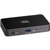 OWC Hub Thunderbolt 40 Gbit/s Cablato Grigio in Alluminio