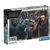 Clementoni - Puzzle 1000 Pezzi per Adulti e Ragazzi, Special Series, Tema Serie TV Trono di Spade, con Poster Incluso, Compact Box, Idea Regalo Uomo e Donna, Made in Italy, 70x50 cm, 39962