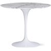 Knoll Saarinen Tavolo Tulip Ø 91 Marmo Arabescato