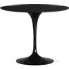Knoll Saarinen Tavolo Tulip Ø 91 Marmo Nero Marquina