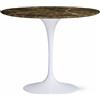 Knoll Saarinen Tavolo Tulip Ø 91 Marmo Emperador Brown
