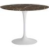 Knoll Saarinen Tavolo Tulip Ø 107 Marmo Emperador Brown