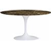 Knoll Saarinen Tavolo Tulip Ø 137 Marmo Emperador Brown